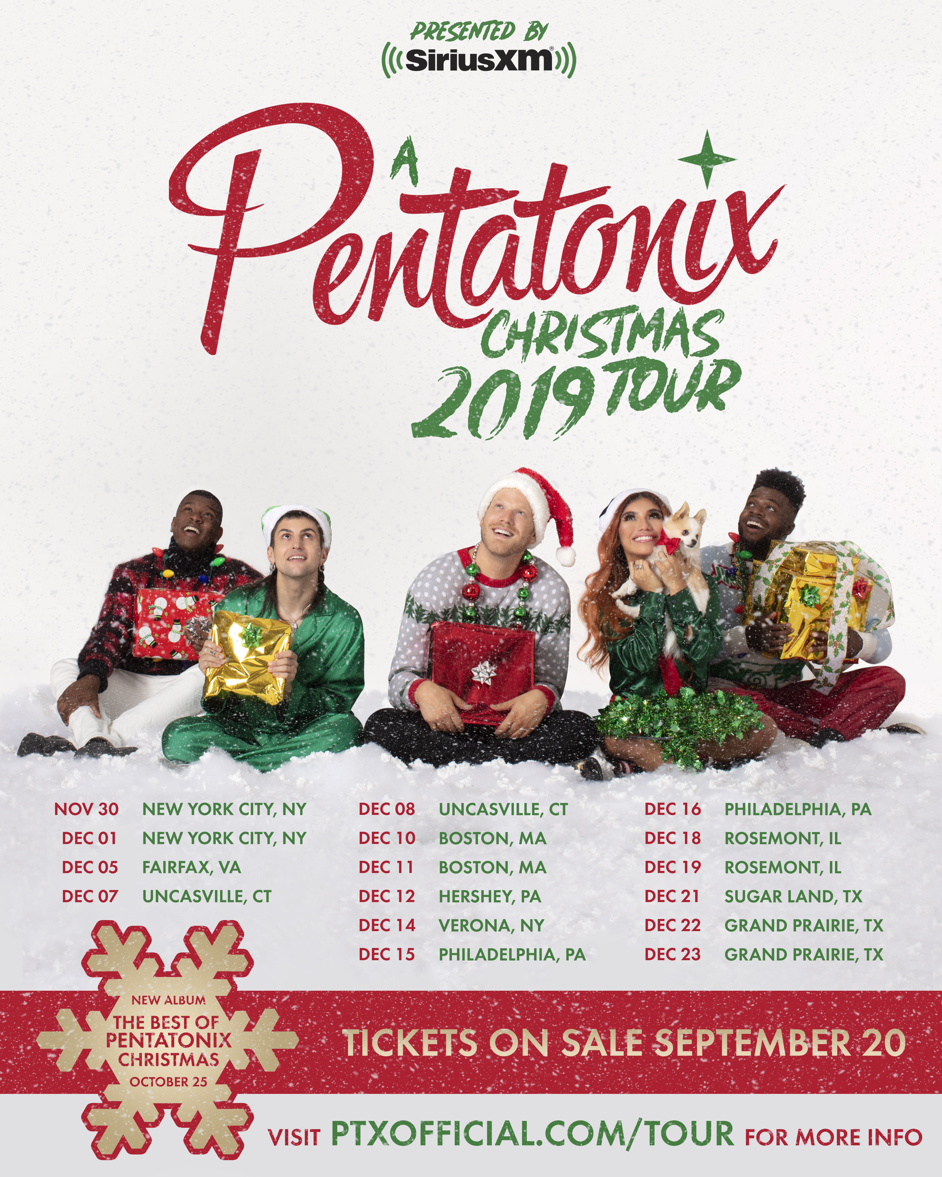 Pentatonix Christmas Tour 2022 Pentatonix Official Website : A Pentatonix Christmas Tour 2019